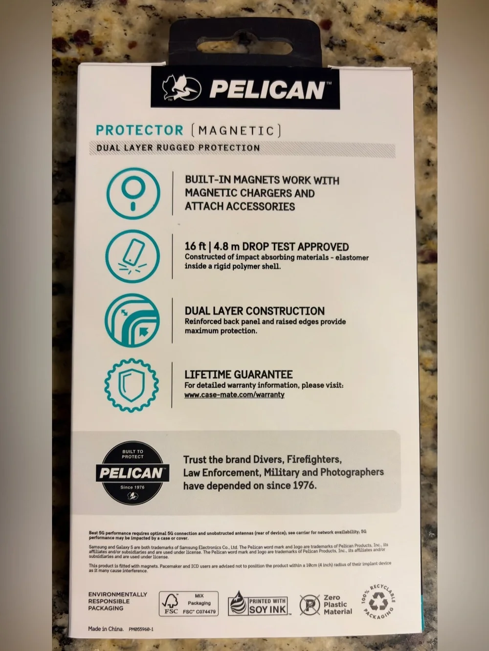 Pelican Protector Magnetic Case Samsung Galaxy S25 - NEW IN BOX
